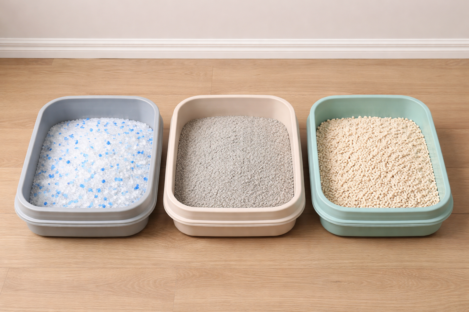 Types of Cat Litter Explained: Crystal, Clay, Plant-Based, and Pellets