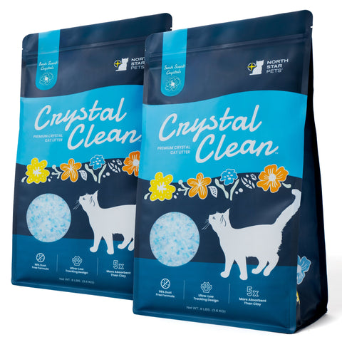 Crystal Clean 8lb Bag - 2 Pack